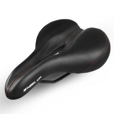 China Breathable WHEEL UP Women's Bicycle Seat Padded Bicycle Saddle Soft Cushion Seat Saddle Pad For  Exercise Bike for sale