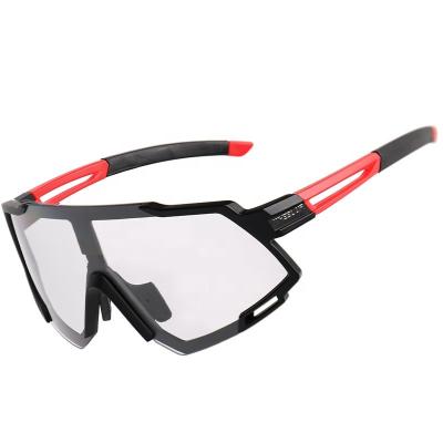 China Sports Sunglasses WHEEL UP Photochromic Sunglasses Rectangular UV400 Sports Cycling Eyewear Sunglass for sale