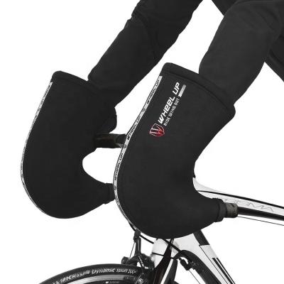 China Windproof. warm keeping WHEEL UP Windproof & Coldproof Bike Handlebar Mitts Hand Warmer  Bicycle Thermal Cover for Handlebar for sale