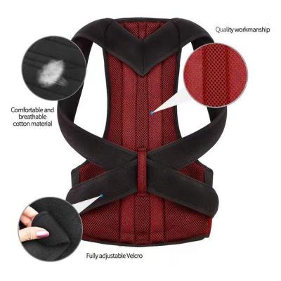 China Durable Upper Back Brace Belt Back Support Posture Corrector for sale