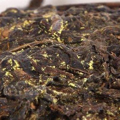 China Beba todos los días Té comprimido Ladrillo Marcas de té saludable Té de hoja grande en venta