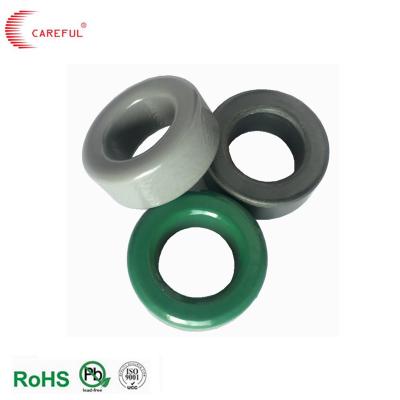 China MnZn And NiZn Ferrite Magnet Soft Industrial Material T Type Toroidal Core Ferrite Ring for sale