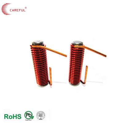 China Industrial Type NiZn Ferrite Rod Inductor Air Choke Coil Inductor Ferrite Magnet 5uh R Bar for sale