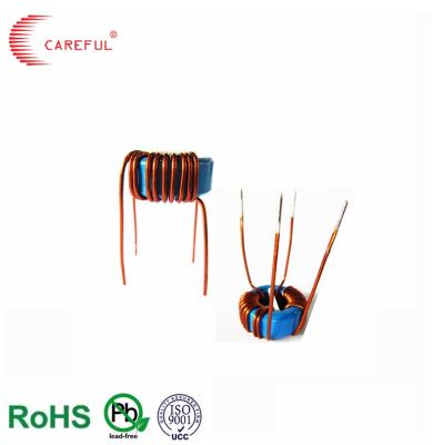 China Blue NiZn Toroidal Ferrite Coil Inductor Ferrite Core Toroidal Current Common Mode Choke Inductor for sale