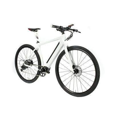 China High Quality Aluminum Alloy 700C Tire Hydraulic Disc Brake LCD Display Mid Motor 36V Road Bicycle for sale