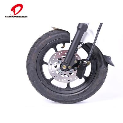 China Aluminum Alloy Diamond Back 1500W Electric Motorcycle With Lead Acid Battery for sale