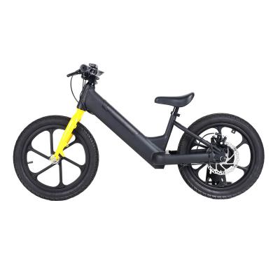 China Child wheel 16inch disc brake aluminum alloy battery electric bike wholesale ebike removable one piece tire for sale