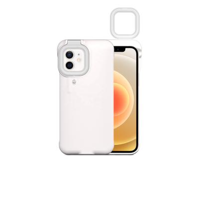 China Lightweight Portable Light-filling Fill Phone Cover For Iphone 11 12 X XR Selfie Light Phone Case for sale