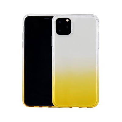 China Lightweight Gradient TPU Guangzhou Cell Phone Case For iPhone 11 Pro Max for sale