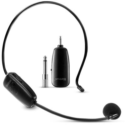 China Bietrun Wireless Microphone Headset-WXM01, 160 ft. Range Headset Microphone, Headset Mic+Handheld MIC 2 in (phone, laptop incompatible) for sale