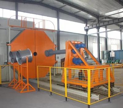 China Polyethyleenvormmachine Automatische energiebesparende PLC-gecontroleerde tweearm shuttlemachine Te koop