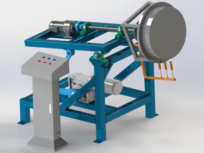 Κίνα Συσκευή αποθήκευσης νερού Bucket Rock And Roll Rotational Molding Machine για πλαστικά κούφια προϊόντα προς πώληση