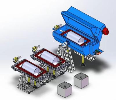 China Automatische Temperaturkontrolle, benutzerdefinierte Rotationsformung 500-1000L 3 Phase 380V 50Hz zu verkaufen