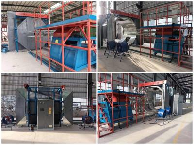 China Aluminum Or Stainless Steel Mold Rotational Molding Machine For PE Plastic Processing for sale