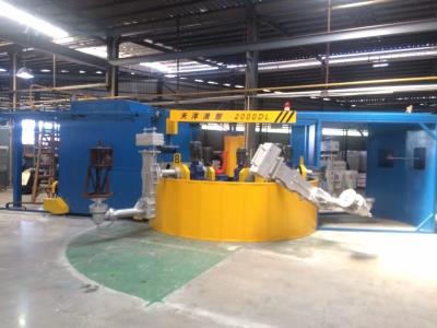 China Small 3 Arm Roto Casting Machine Fully Automatic for sale