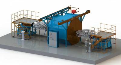 Chine Vitesse de fermeture du moule 100 mm/s Machine de soufflage de réservoirs d'eau en plastique avec contrôle de température à vendre