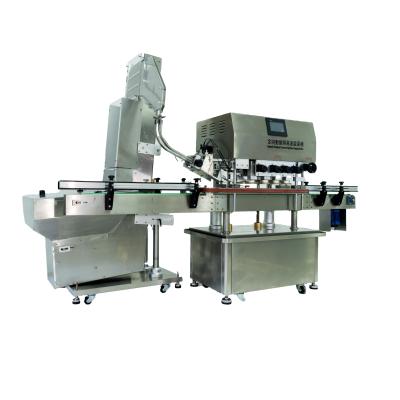 China NY-865 Full Automatic Food Glass Jars Bottle Capping Machine For Filling Labeling Printing Production Line for sale