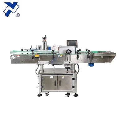 China NY-822A CLOTHING Labeling Machine for Salad Dressing Filling Sealer Weighing Capping Production Line for sale