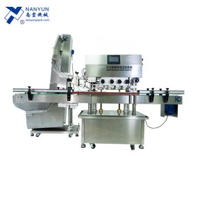 China NY-865 Automatic Food Capping Machine Capper Sealer For Plastic Glass Bottles for sale