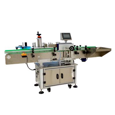 China NY-822A APPAREL Glass PET Round Bottle Label Applicator For Hand Sanitizer Filling Capping Labeling Printing Sealing Production Line for sale