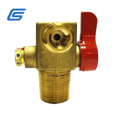 China CNG Factory Supply QF-T1B China Good Quality CNG Gas Cylinder High Pressure Reliable Industrial Brass Gas Valve for sale