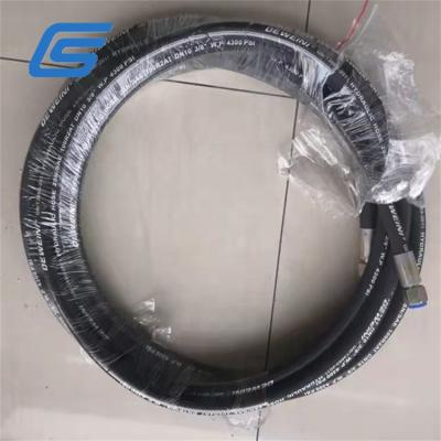 China Oil resistant synthetic rubber+Steel DIN EN853 ISN 2SN SAE100R16 ISO3862 High Quality Eco-friendly Hydraulic Rubber Hose R16 Strong and Durable Rubber Hose SAE 100 for sale