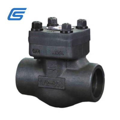 China General Sg ANSI Carbon Steel Forged Steel 800# A105N Non Return Swing Type Swing Check Valve for sale