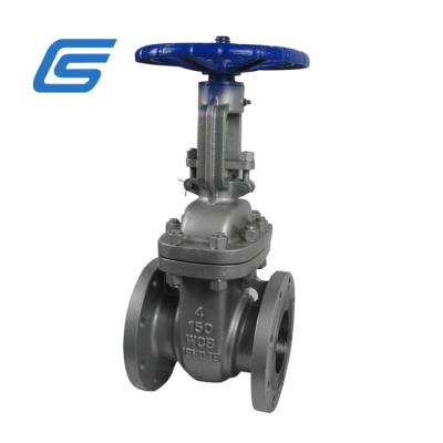 China general wcb 316SS gate valve cast metal seat gate valve B16.5 fully open rising stem gate valve for sale