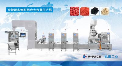 China Full automatic multi-material combination packaging line for sale