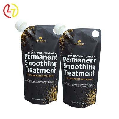 China Liquid Milk Spout Moisture Proof Bag For Food Packaging Spout Pouch Drinks Foil Pouches for sale