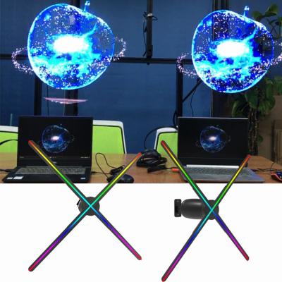 China dseelab dsee 65HDS live broadcast technology advertising led player projector machine 3d display hologram fan 65cm for sale