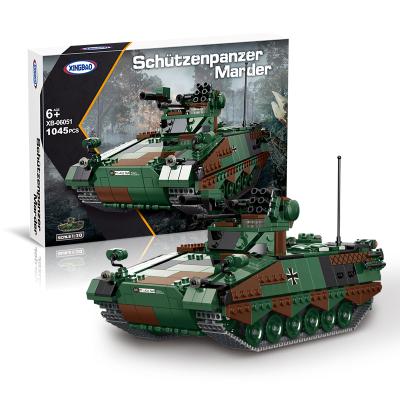 China Simulation Xingbao model 06051 through the battlefield building blocks military toys for children for sale