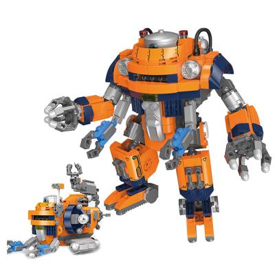 China Simulation Xingbao Model 20003 Rescue Mech Robot Plastic Building Blocks Toys Cheap Price Christmas Gift Building Toys for sale