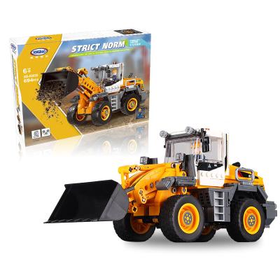 China Xingbao Eco-friendly 03035 Hot Selling Products Model Blocks Building Toys Children Engineering Vehicle Gift Building Toys for sale