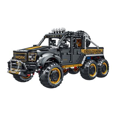 China Hot Selling 1:8 Technol Model Vehicle Building Block Boys Gift 3218pcs Magnetic Remote Control Car Building Toys MORK 022016 Intellectual Development Toys MORK 022016 for sale