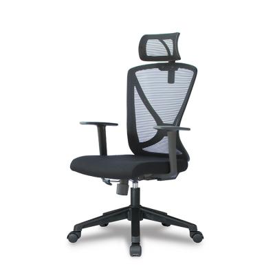 China Customized Economical Teacher Mesh Rotation High Back Chair With Headrest Factory Office Chair for sale