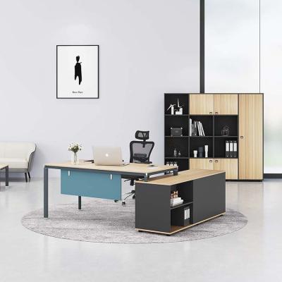 China Modern design convertible panel desk table supplier escritorio factory price manager desk sale for sale