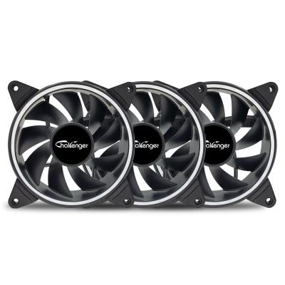 China Famous Chinese Computer Case Manufacturers Computer Cases For PC Fans 12v Fans 12v CPU Cooler RGB White Fan 120mm for sale