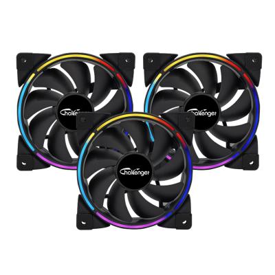 China Computer case computer cases pwm for pc fan 120mm fans 12v cpu cooler rgb comput rgb fans for sale