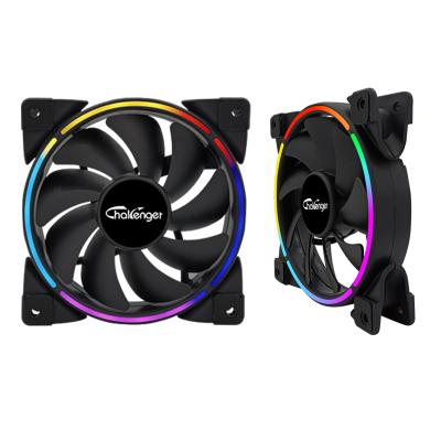 China Customizable computer case computer cases pwm for pc fan 120mm fans 12v cpu cooler rgb comput rgb fans for sale