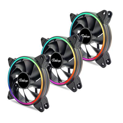 China Famous Chinese Computer Case Manufacturers Computer Cases For PC Argb Fans 12v Fans CPU Cooler RGB 120mm Fan for sale