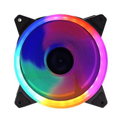 China Customizable Computer Case Chinese Brand Computer Fan 120mm PC CPU Cooler Ultra-quiet RGB Fans for sale