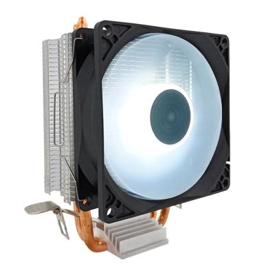 China Factory Cheap Sales High Performance Mute 90X90mm CPU Cooler White RGB Fans PC Fan for sale