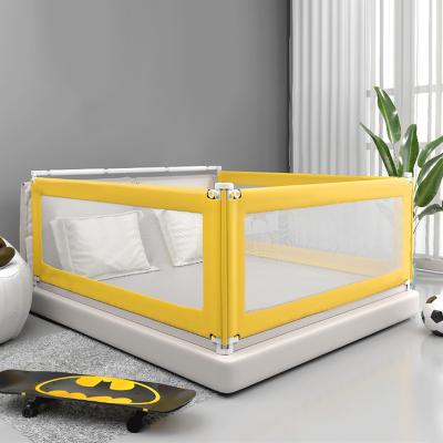 China Folding Adjustable Reusable Environmental Baby Crib Guardrails Bed Rail Height Household Safety Bed Barrier for sale