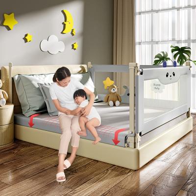 China Folding Portable Baby Crib Rail Guard Security Fall Prevention Baby Crib Rail Safety Crib Guard Adjustable Crib Rail For Kids for sale