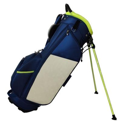 China Custom Golf Club Durable Good Quality Polyester Golf Stand Bag Travel Holder Bag For Golf Course Equipment for sale