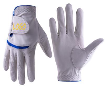 China Durable Custom Color Durable PU Leather Embroider Logo OEM Men's Golf Gloves High Quality for sale