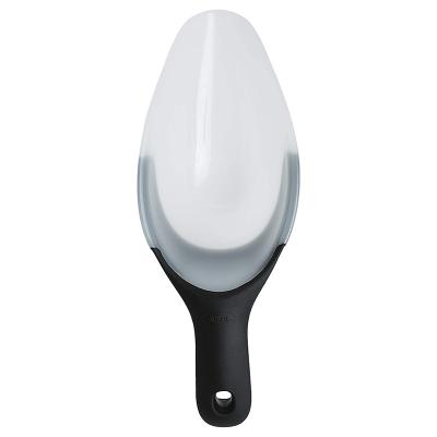 China Good Viable Handles Plastic Dry Ice Cream /Coffee/ Dough /Candy /Popcorn/Rice/Cookie Spoon /Scoop Flexible Holder for sale