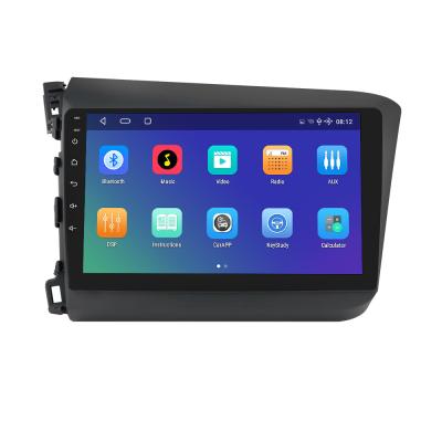 China Car Stereo Car Video Multimedia GPS 9 10 Inch Android For Honda Civic 2012-2015 for sale