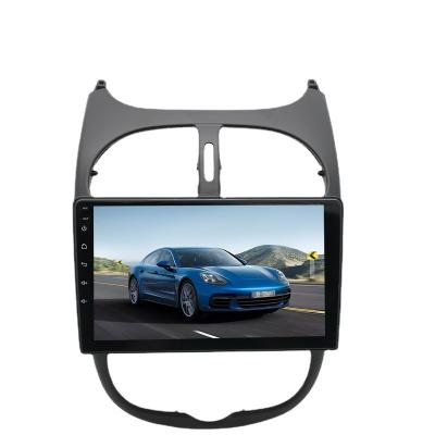 China GPS Car Stereo Android 9 Inch Multimedia Player For Peugeot 206/Citroen C2 2000-2016 for sale